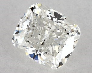 GIA 0.76 Carat H-VS1 Very Good Cut Cushion Modified Diamond